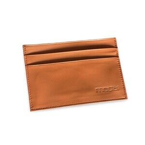Moda Spana 🧡Minimalist Leather Card/Cash Wallet Burnt Orange